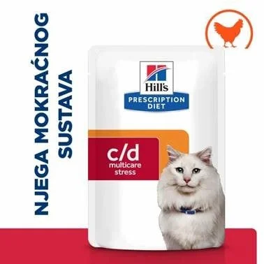 HILL's PD Fel c/d Urinary Stress s pil. sprječavanje nastanka struvita, 85g