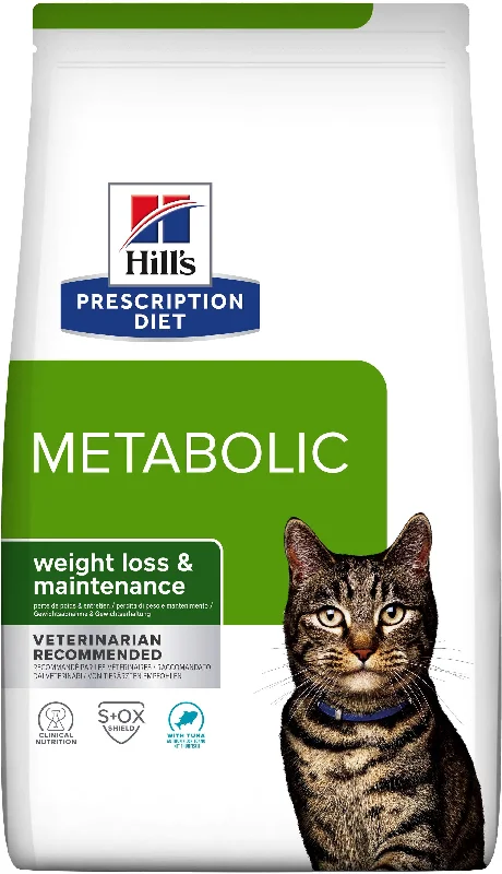 HILL'S PD FELINE METABOLIC Hrană pentru slăbire şi întreţinere, cu Ton