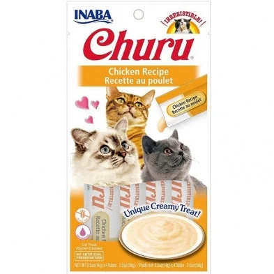 INABA Churu Puree 4pk, Chicken