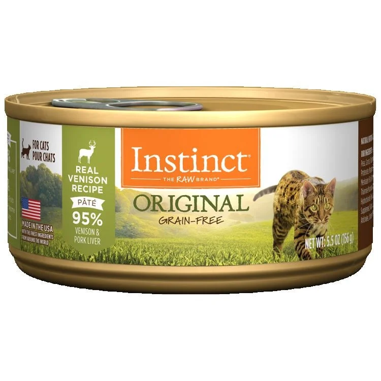 INSTINCT Original Venison Pâté, 156g (5.5oz)