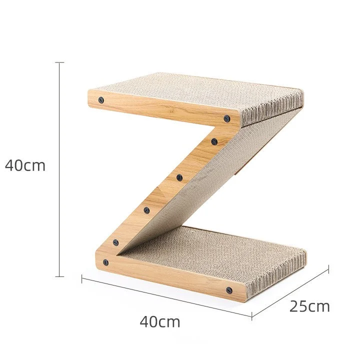 Japanese Style Z- Type Cat Scratching Board