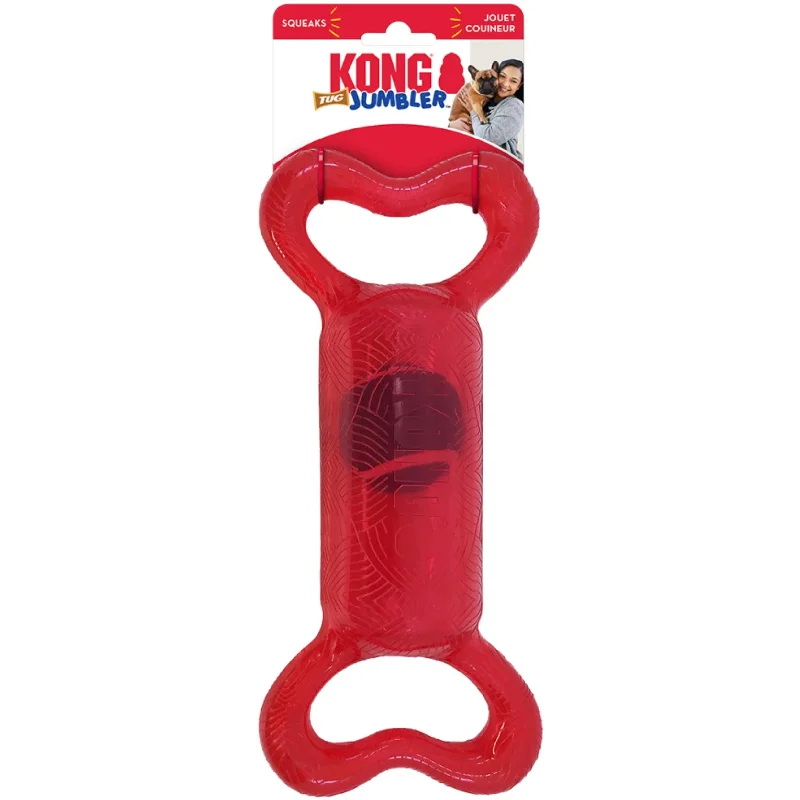 KONG Jumbler Tug Dog Toy  KONG Jumbler Tug Dog Toy Assorted