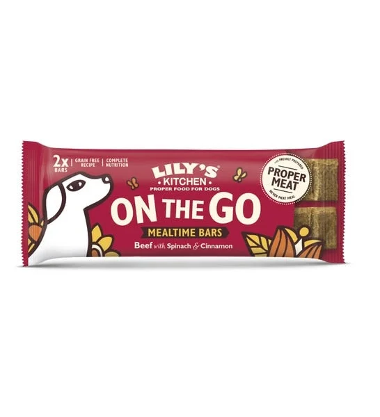 Lily's Kitchen Beef on the Go Bars for Dogs (40g)