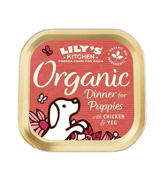 Lily's Kitchen Organic Dinner Wet Puppy Food (150g)