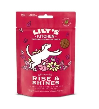 Lily's Kitchen Organic Rise & Shine Bake Treats for Dogs (80g)