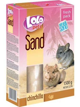 LOLO PETS Pijesak za činčile, 1,5kg