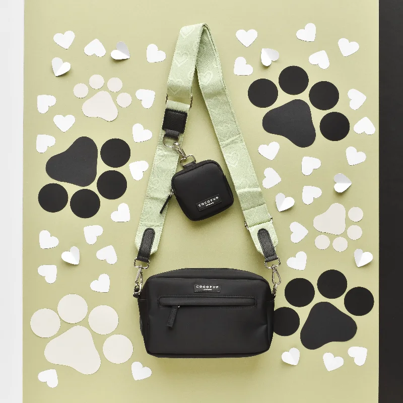 Luxe Dog Walking Bag Bundle - Sage Heart