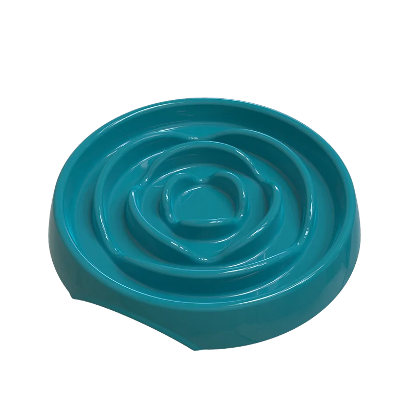 MESSY CATS Melamine Slow Feeder, Blue