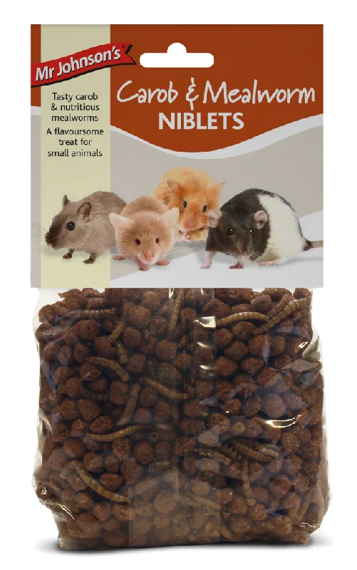 Mr Johnson's - Carob & Mealworm Niblets - 150g