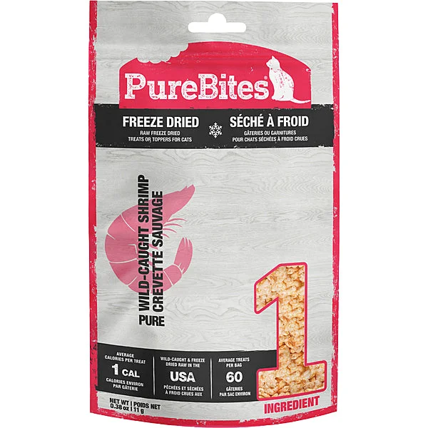 PUREBITES Freeze-Dried Shrimp Treats, 11g