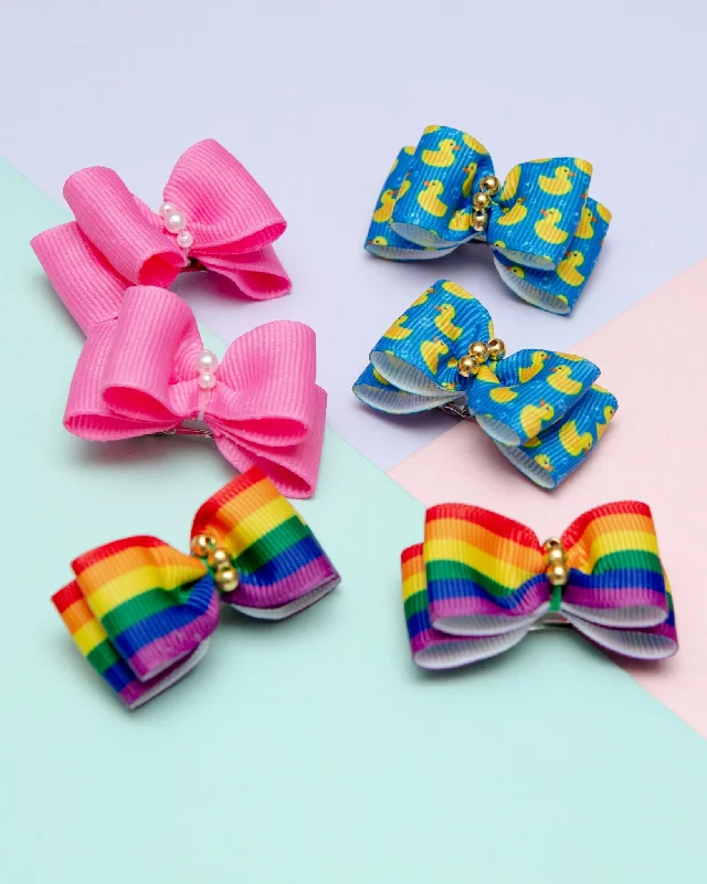 Pet Hair Bow Clips (2-Pack) (FINAL SALE)