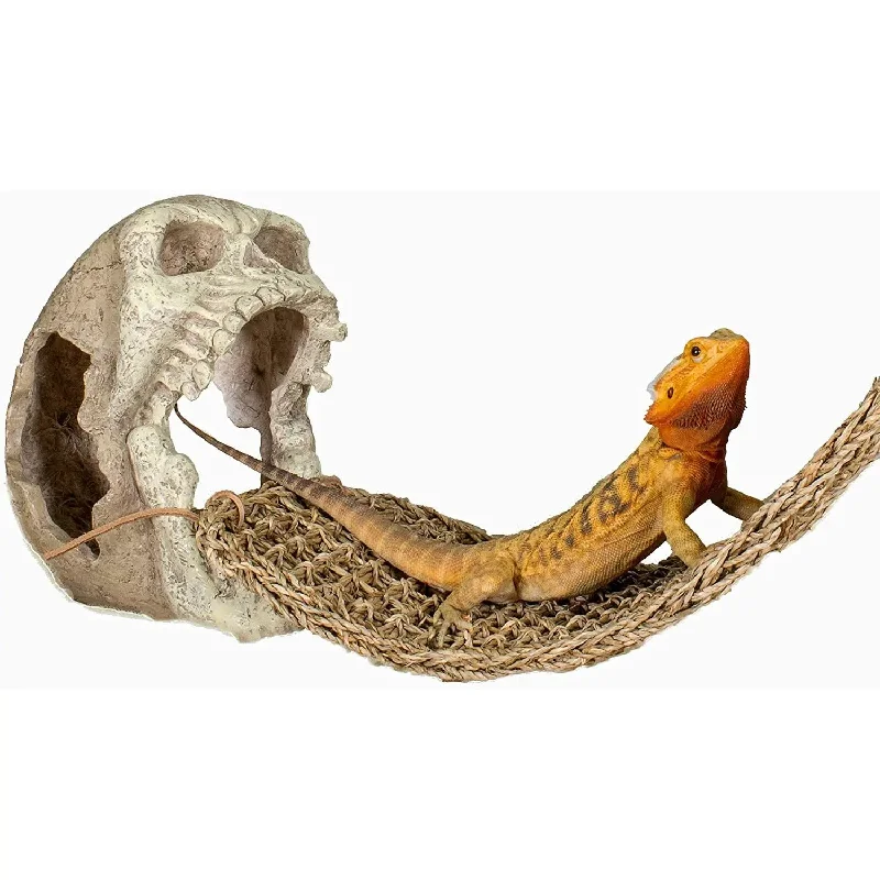 Reptology Skull Hide-Away Habitat Décor