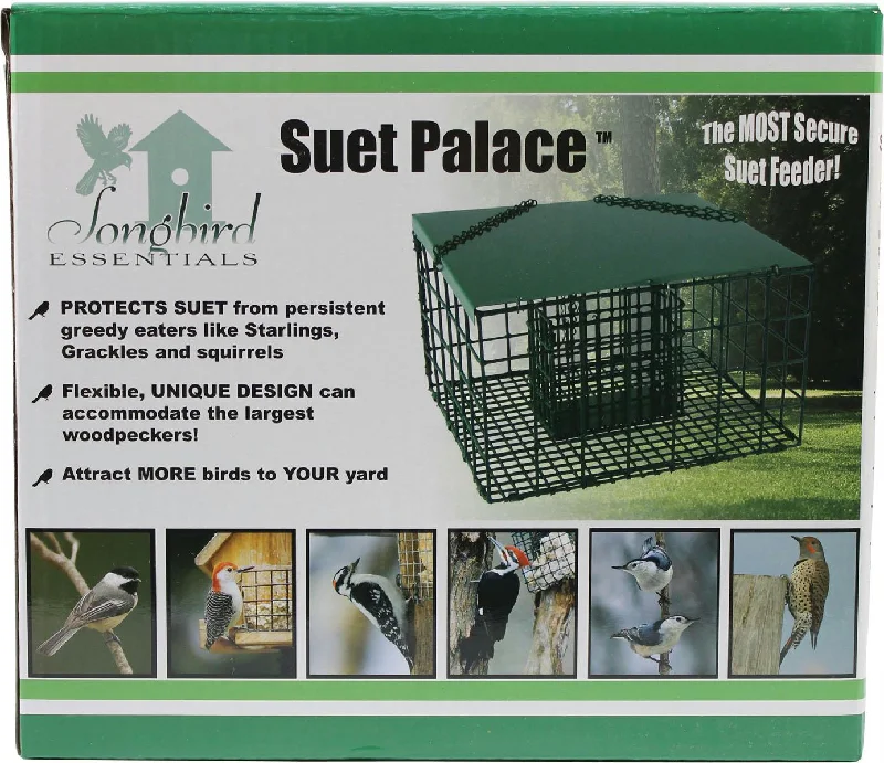 Squirrel Resistant Suet Palace