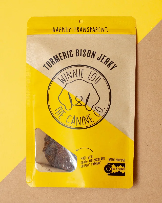 Turmeric Bison Jerky Dog Treat