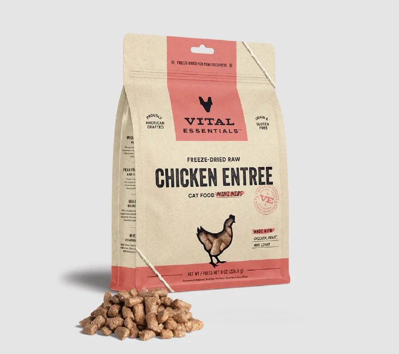 VITAL ESSENTIALS Freeze-Dried Chicken Mini Nibs, 340g (12oz)