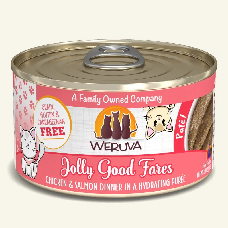 WERUVA Jolly Good Fares Chicken & Salmon Hydrating Puree, 156g