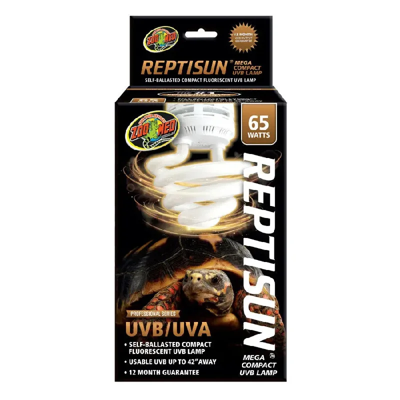 Zoo Med ReptiSun Mega Compact UVB/UVA Lamp 65 W