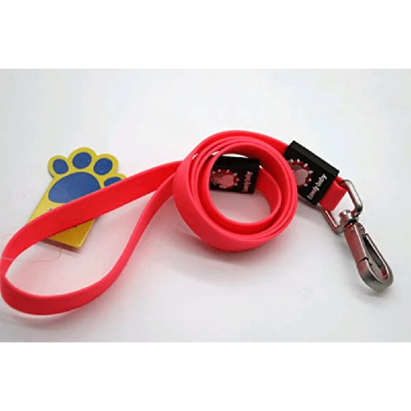 A Plus A Pets Waterproof Silicone Leash for Dogs (Pink)