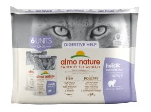 ALMO NATURE Holistic Digestive Help Multipack, 3x s ribom, 3x s peradi, 6x70g