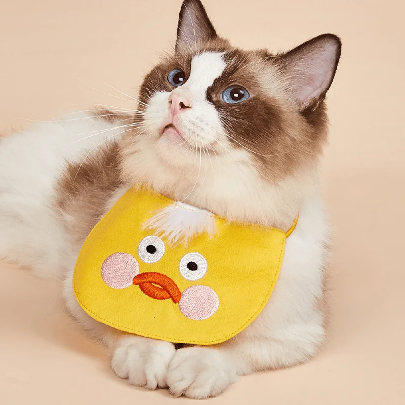 Fofos Cute Duck Bib for Dogs and Cats