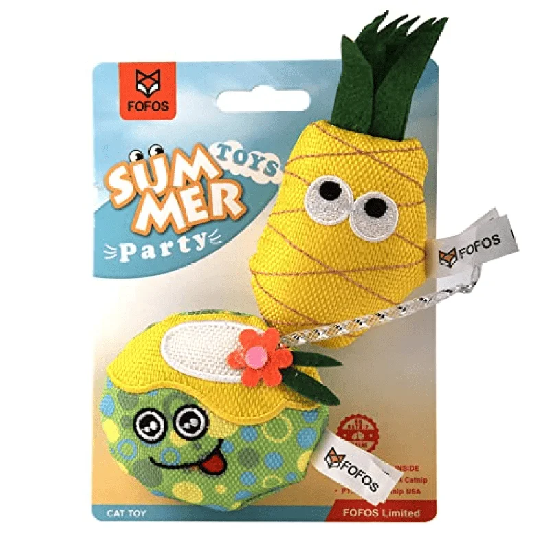 Fofos Summer Juice with Pineapple Toy for Cats