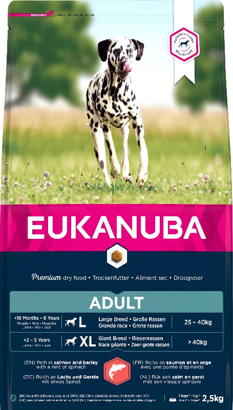 EUKANUBA Salmon & Barley Adult Large