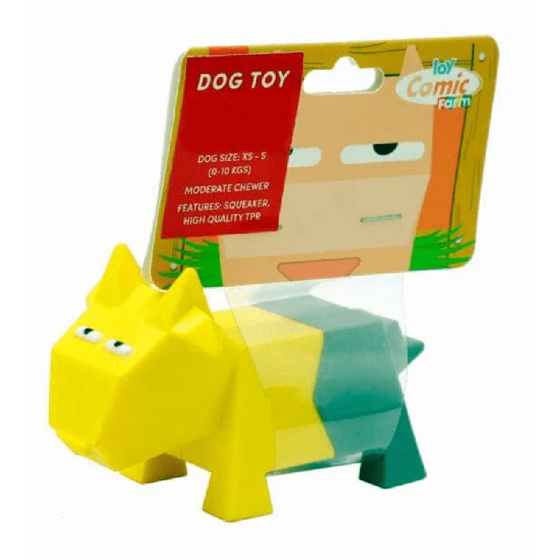 Fofos Comic Farm Sheep Toy for Dogs