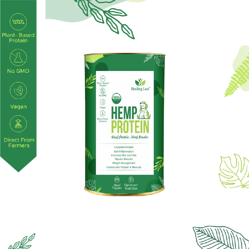 Healing Leaf Hemp Protein Powder for Dogs and Cats