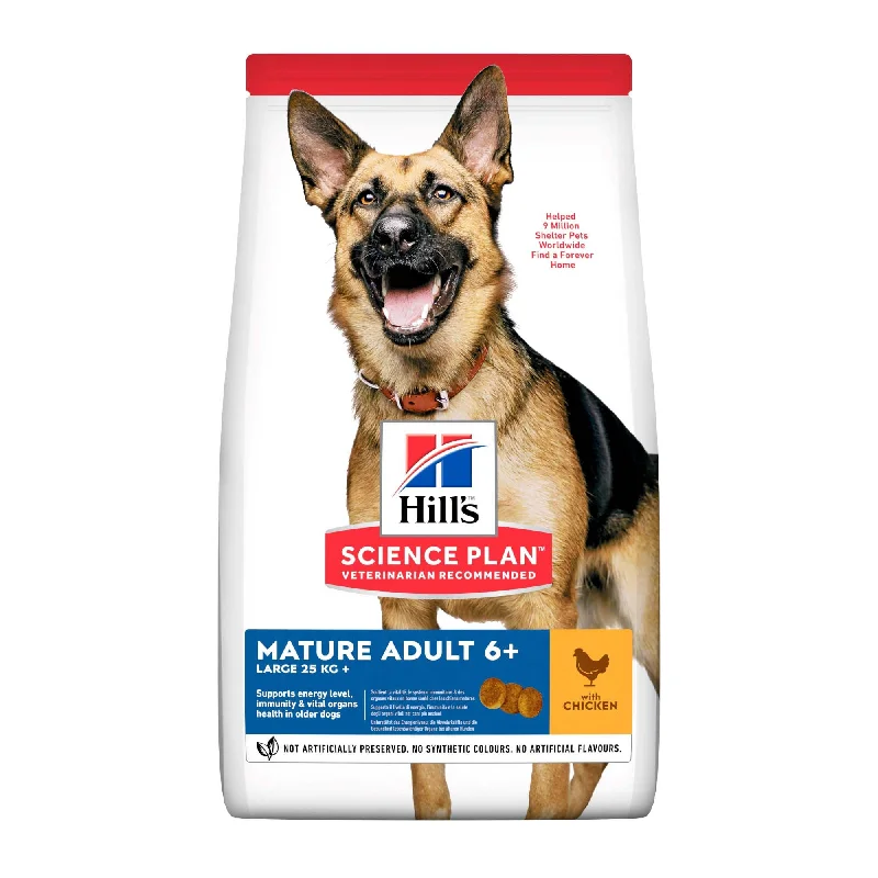 HILL's Canine MATURE Adult 6+ Large Breed s piletinom 14kg