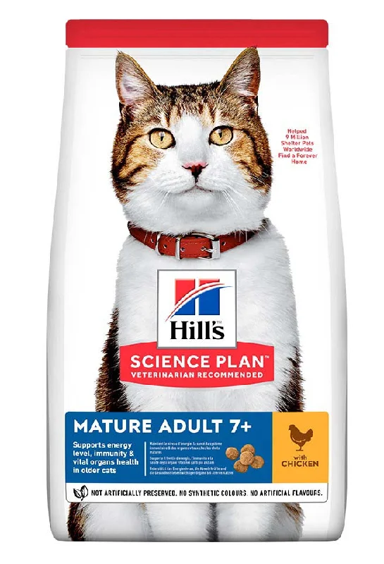 HILL's Feline MATURE 7+, s piletinom