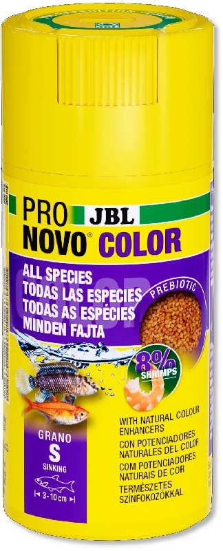 JBL Novo Color Grano S - hrana u granulama za intenzivniju boju ribica 100ml