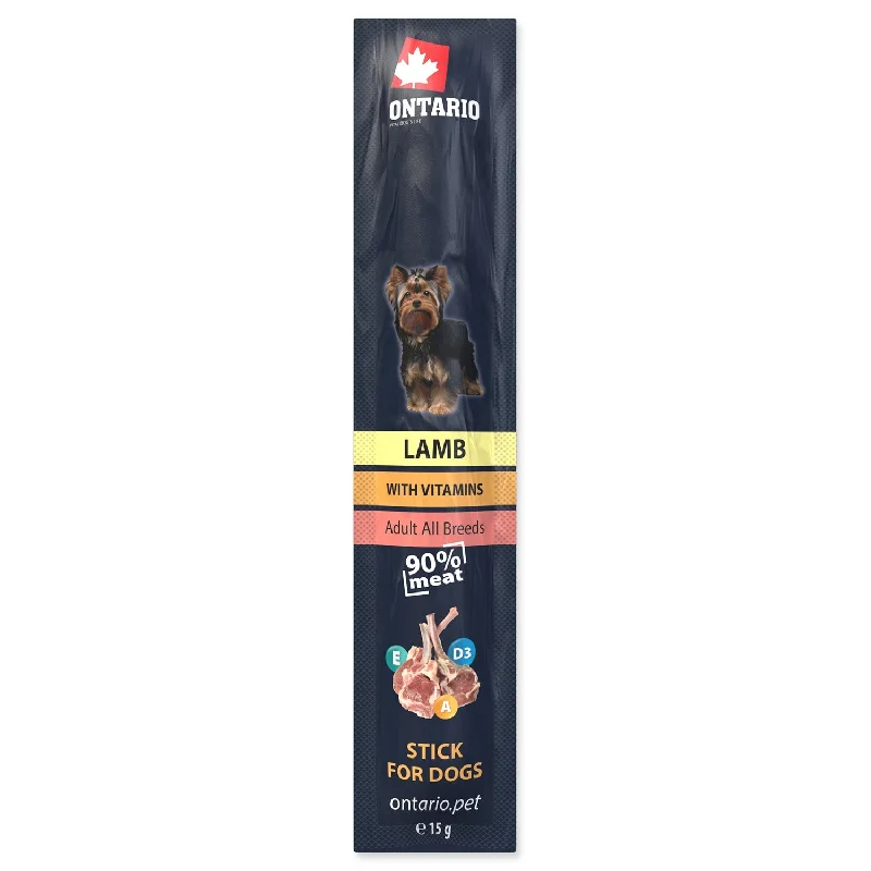 ONTARIO Dog Stick, mesni štapić janjetina, 15g