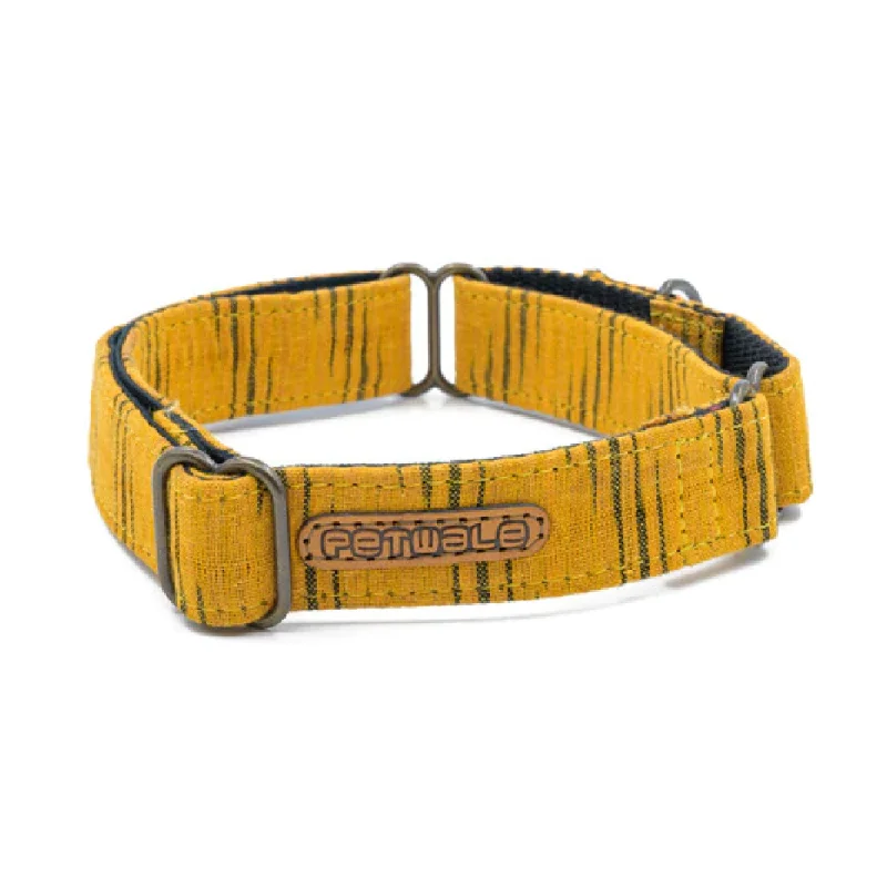 PetWale Martingale Collar for Dogs (Tiger Print)