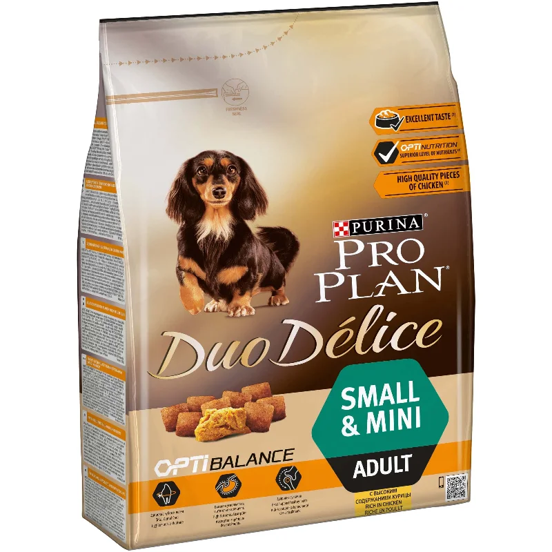 PRO PLAN Dog Duo Delice Small, bogato piletinom, 2,5kg