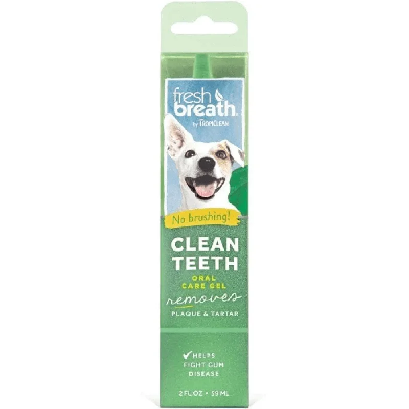 Tropiclean Fresh Breath Clean Teeth Brushing Gel For Dogs