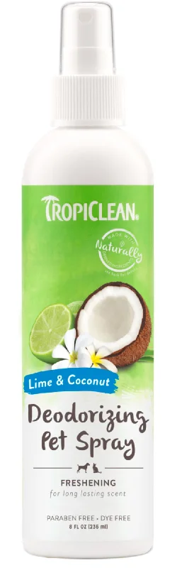 TROPICLEAN Lime & Coconut deodorant, za pse i mačke, 236ml