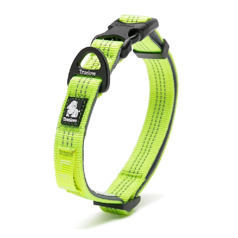 Truelove Padded Collar for Dogs (Neon yellow)