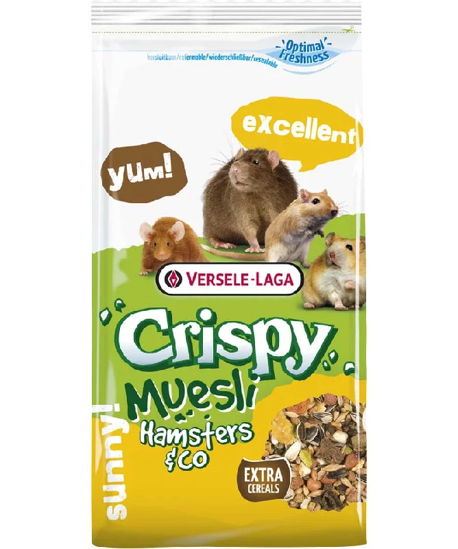 VERSELE-LAGA Crispy Muesli Hamsters & Co, za hrčke, štakore i miševe, 1kg